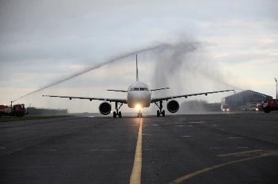 Авиакомпания «Уральские авиалинии» и Международный аэропорт Жуковский торжественно открыли первый рейс «Жуковский – Рим»