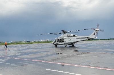 На вертолёте из Жуковского в Москву, минуя пробки!