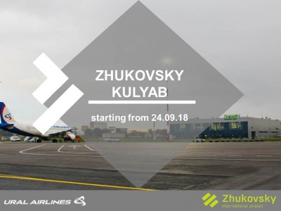 Flights to Kulyab - the tenth direction of Ural Airlines flights from Zhukovsky airport